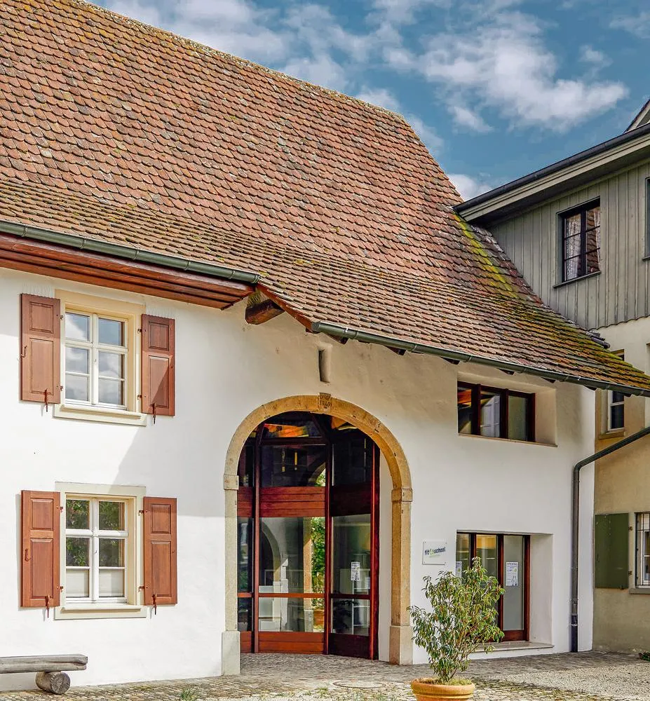 Historisches Gebäude des WissensWerk Lern- und Coachingcenters in Muttenz